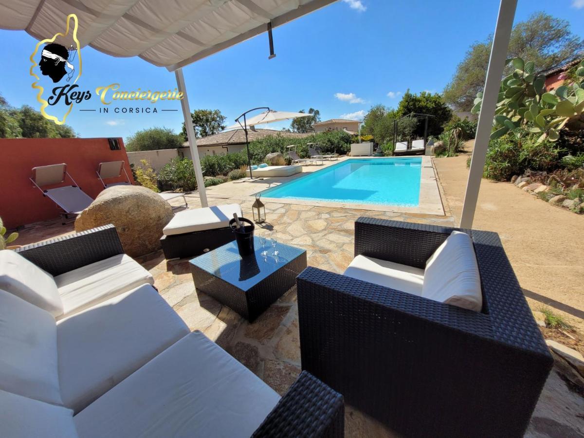 Casa Salya 8 Pers Piscine Privee Chauffee San Cipriano Villa Lecci Eksteriør billede