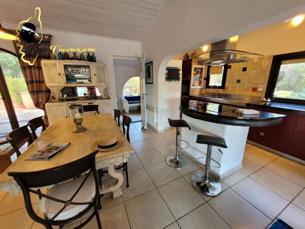 Casa Salya 8 Pers Piscine Privee Chauffee San Cipriano Villa Lecci Eksteriør billede