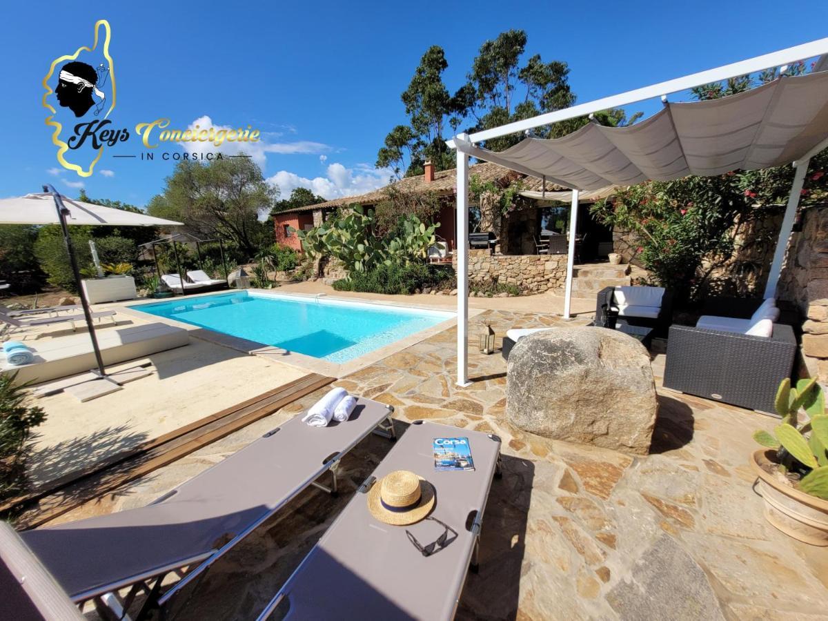 Casa Salya 8 Pers Piscine Privee Chauffee San Cipriano Villa Lecci Eksteriør billede
