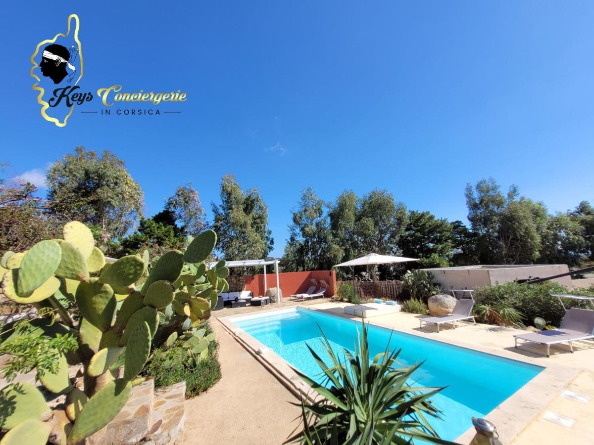 Casa Salya 8 Pers Piscine Privee Chauffee San Cipriano Villa Lecci Eksteriør billede