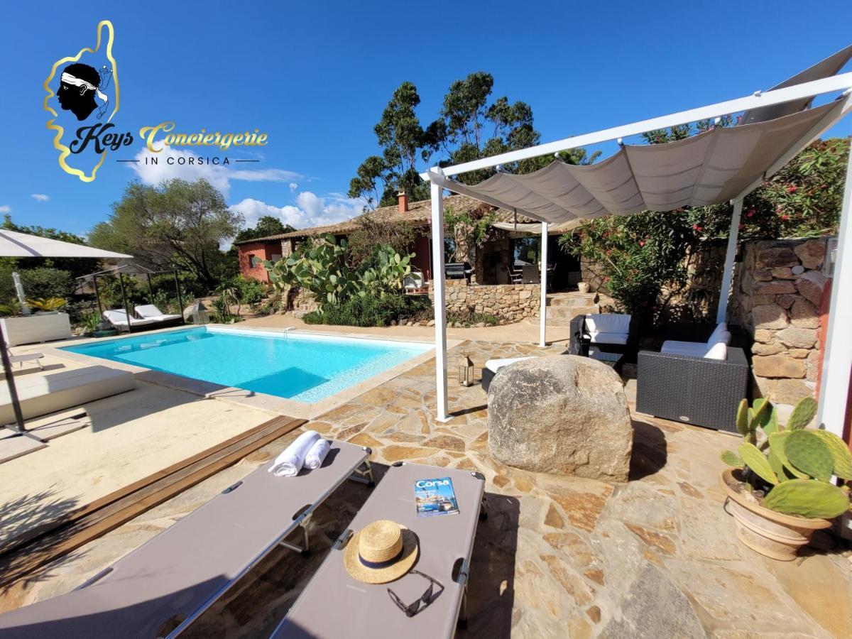 Casa Salya 8 Pers Piscine Privee Chauffee San Cipriano Villa Lecci Eksteriør billede